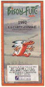 carte bison  n&deg;92