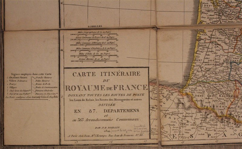 1814-Carte_du_royaume_de_France_cartouche