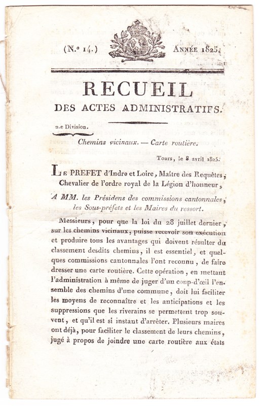 1825_Indre_et_Loire_acte_de_creation_de_cartes_routieres_1-2