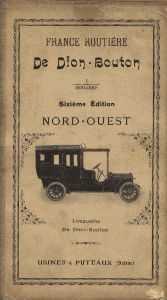  carte DE DION 1920