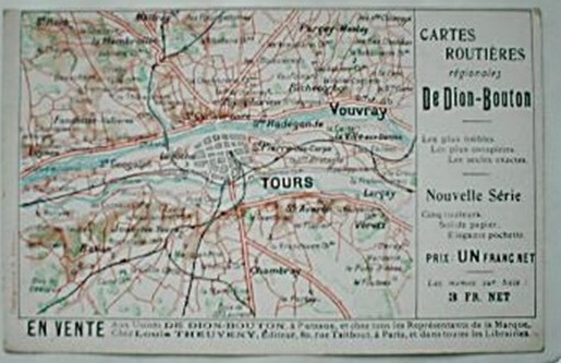 De DION BOUTON cartes postales 