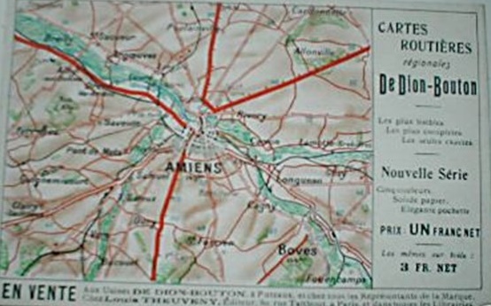 De DION BOUTON cartes postales 
