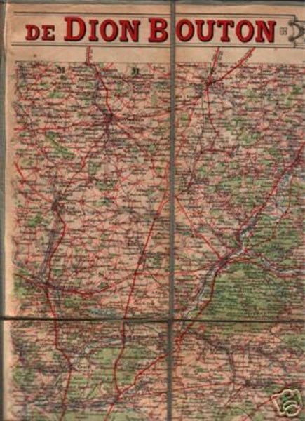 couverture carte DE DION 