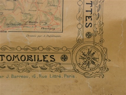 couverture carte DE DION 