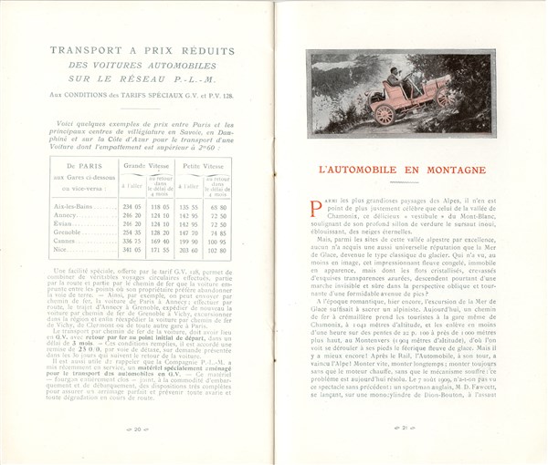 De DION BOUTON guide 