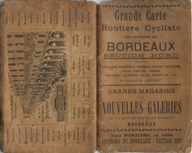  carte Nouvelles Galeries 1898 